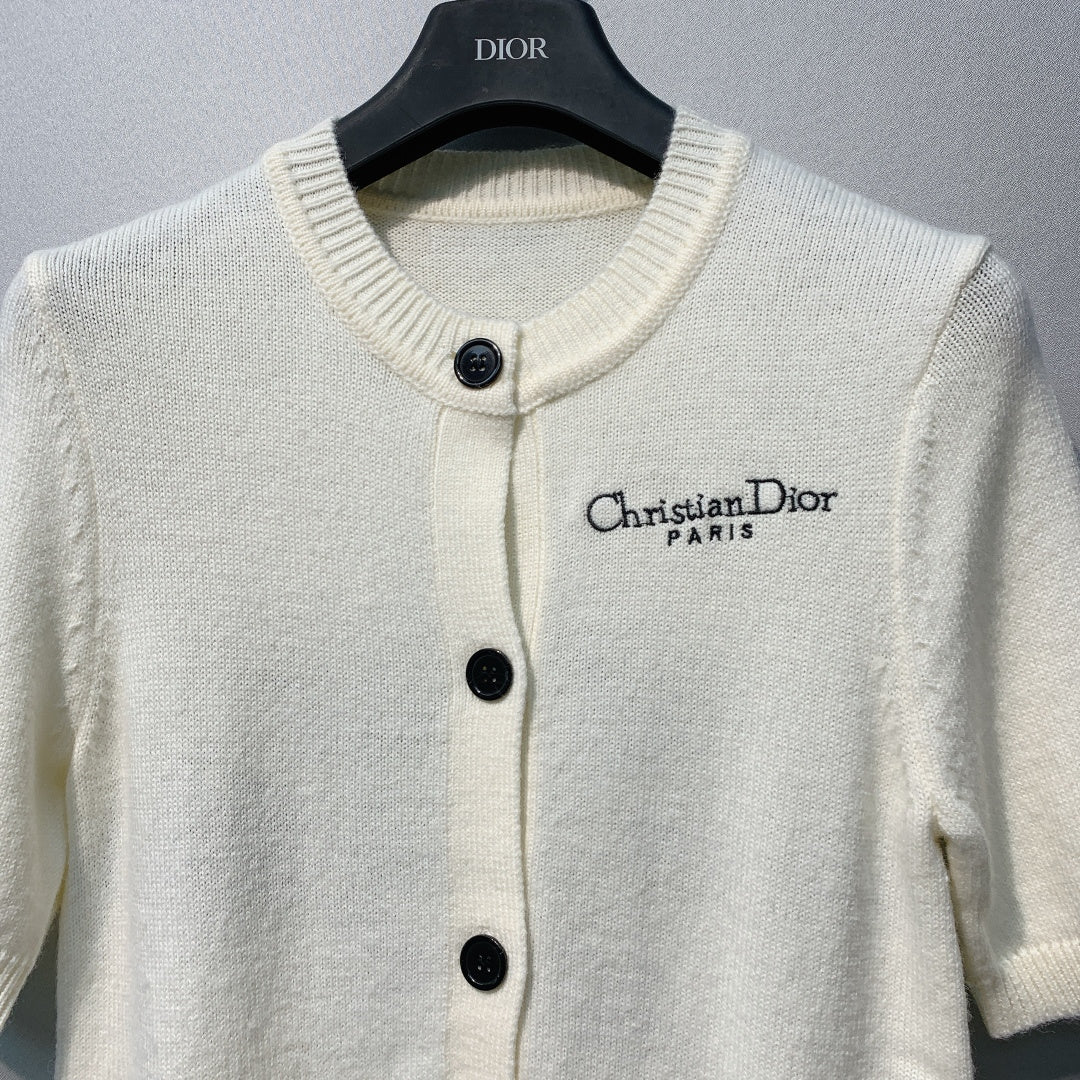 DIOR 26S SHORT-SLEEVE SWEATER 1151