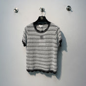 CHANEL 26S SHORT-SLEEVE KNIT TOP STYLE 1079