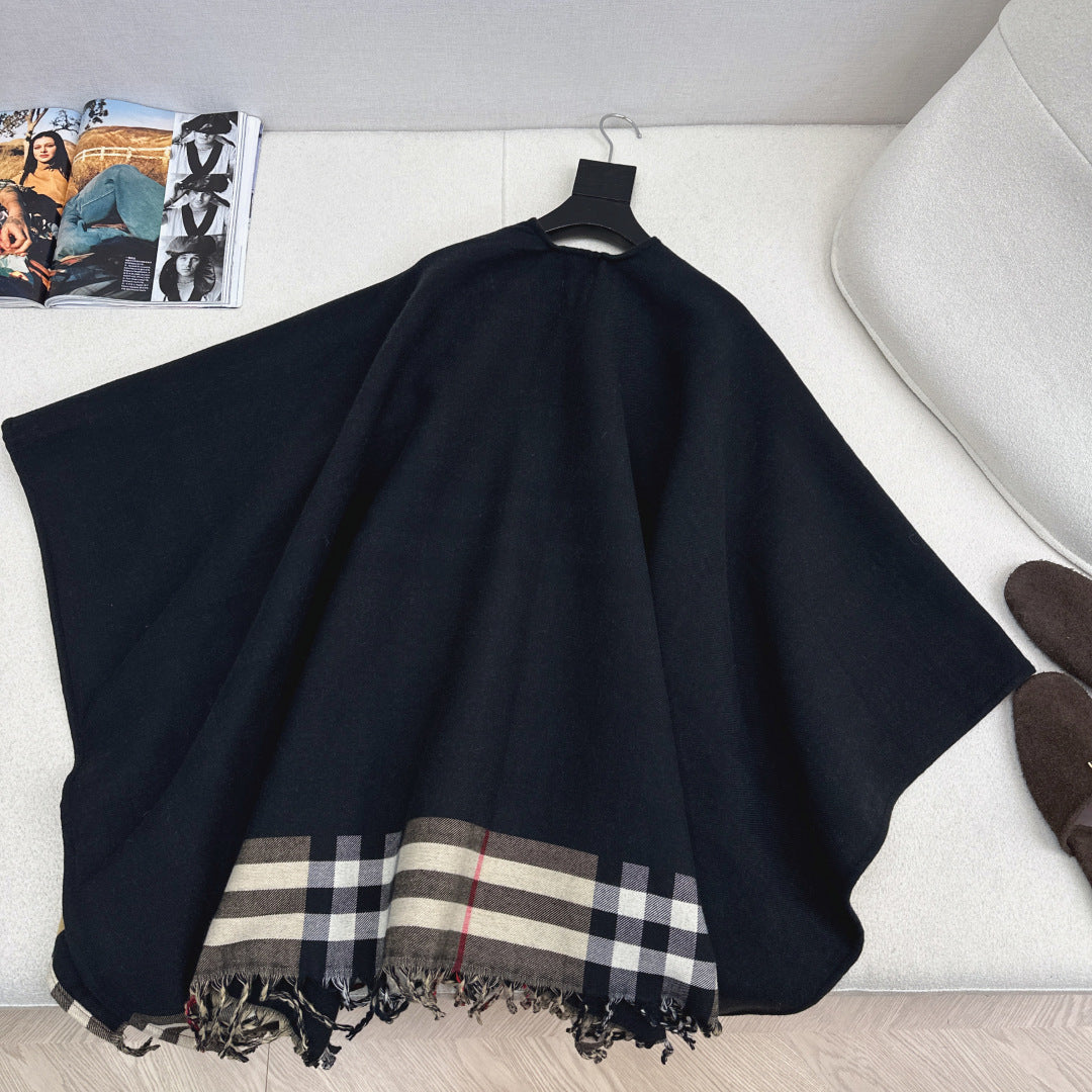 BURBERRY 25S PLAID KNITTED SCARF 127