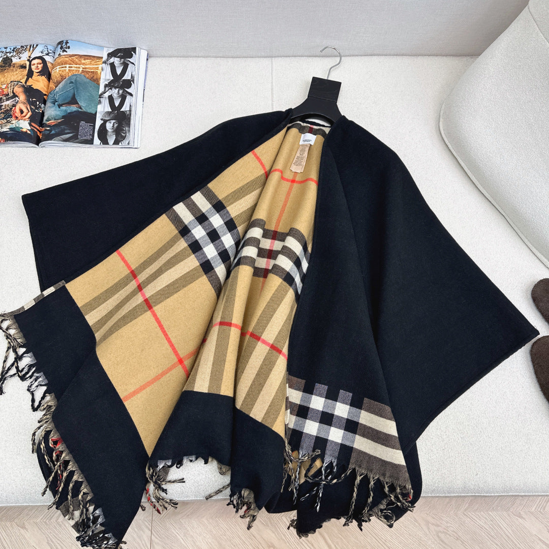 BURBERRY 25S PLAID KNITTED SCARF 127