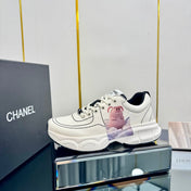 TRAINERS SNEAKER IN WHITE CALFSKIN WITH STICKER 238627