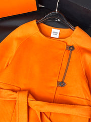 HERMES 25S SHORT CASHMERE COAT 241