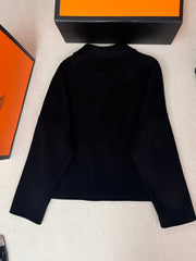 HERMES 25S SHORT CASHMERE COAT 211