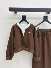 ALO SWEATSHIRT & SKIRT SET STYLE 92