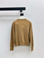 HERMES 25S V-NECK SWEATER 246