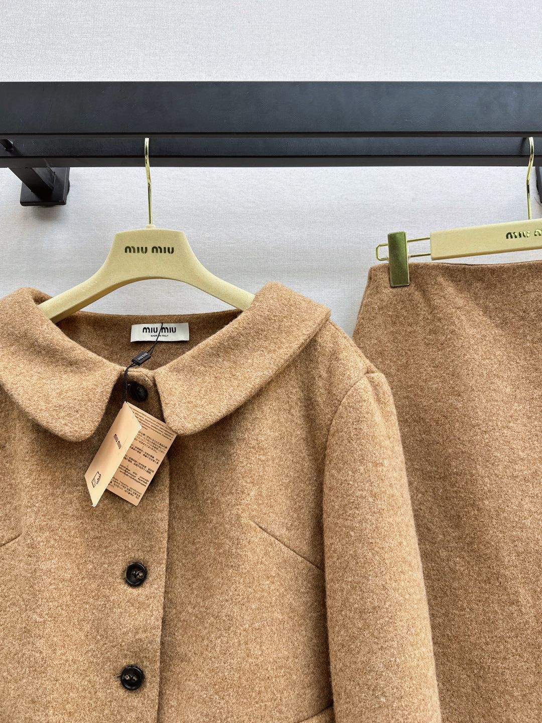 MIUMIU 26S WOOL TWO PIECE SET 959