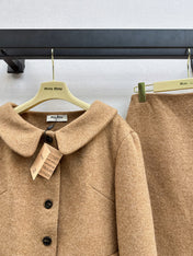 MIUMIU 26S WOOL TWO PIECE SET 959