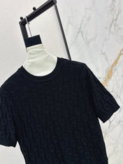 HERMES 26S SHORT SLEEVE SWEATER 546