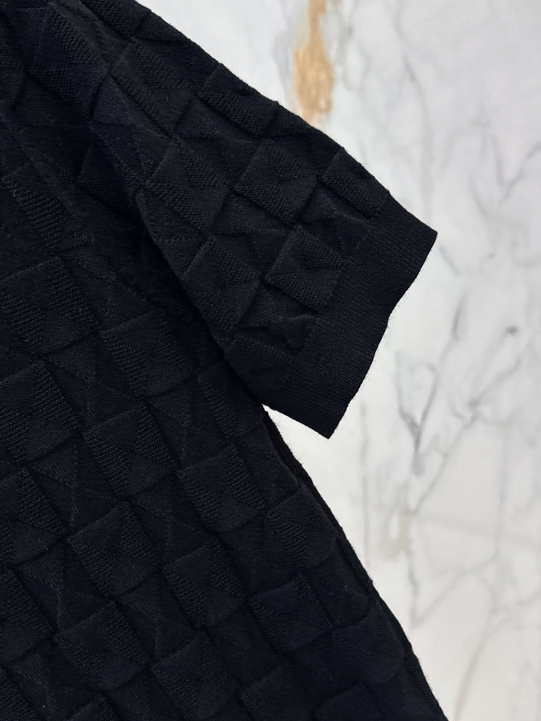 HERMES 26S SHORT SLEEVE SWEATER 546