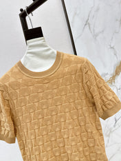 HERMES 26S SHORT SLEEVE SWEATER 545