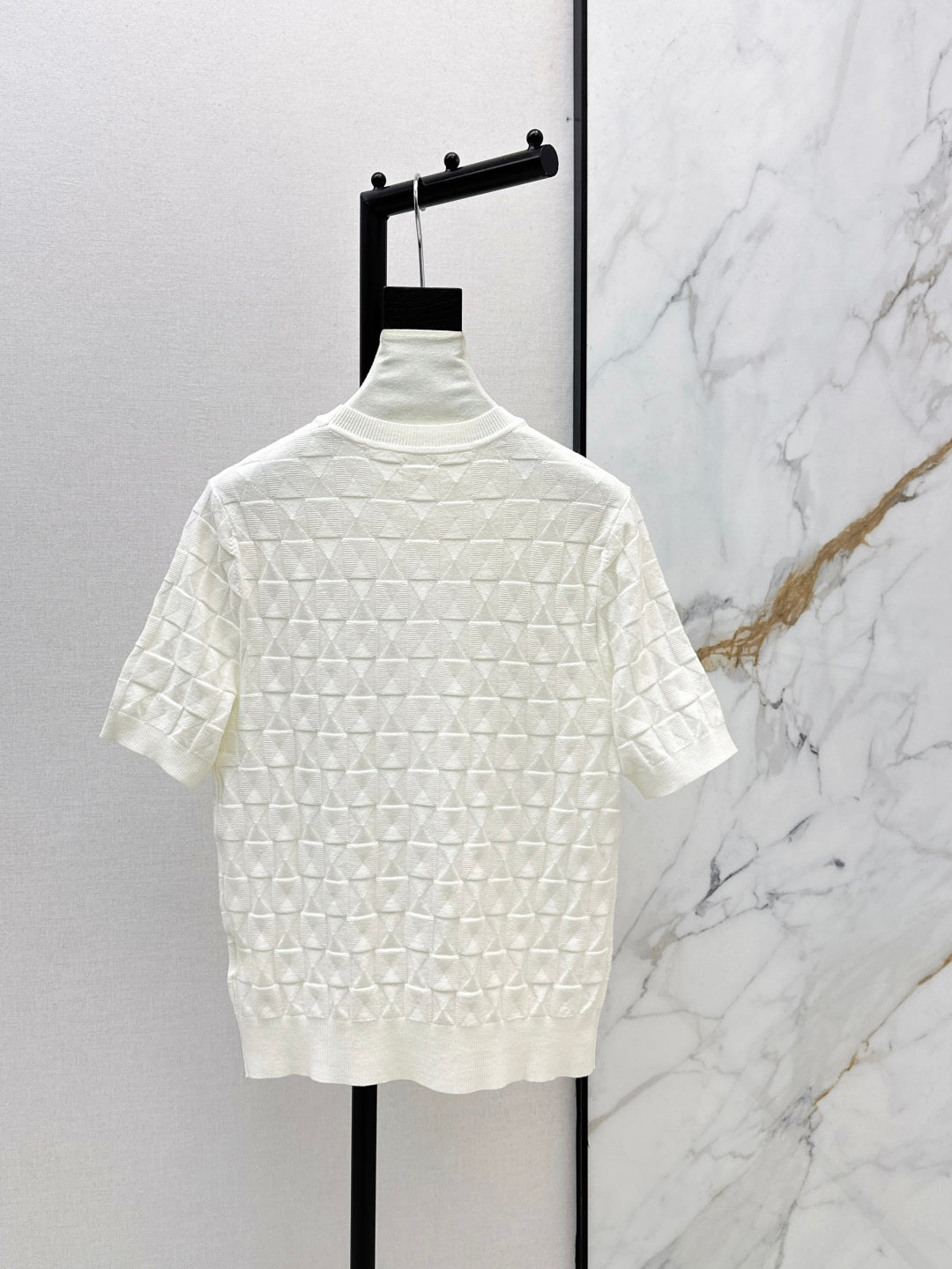 HERMES 26S SHORT SLEEVE SWEATER 544