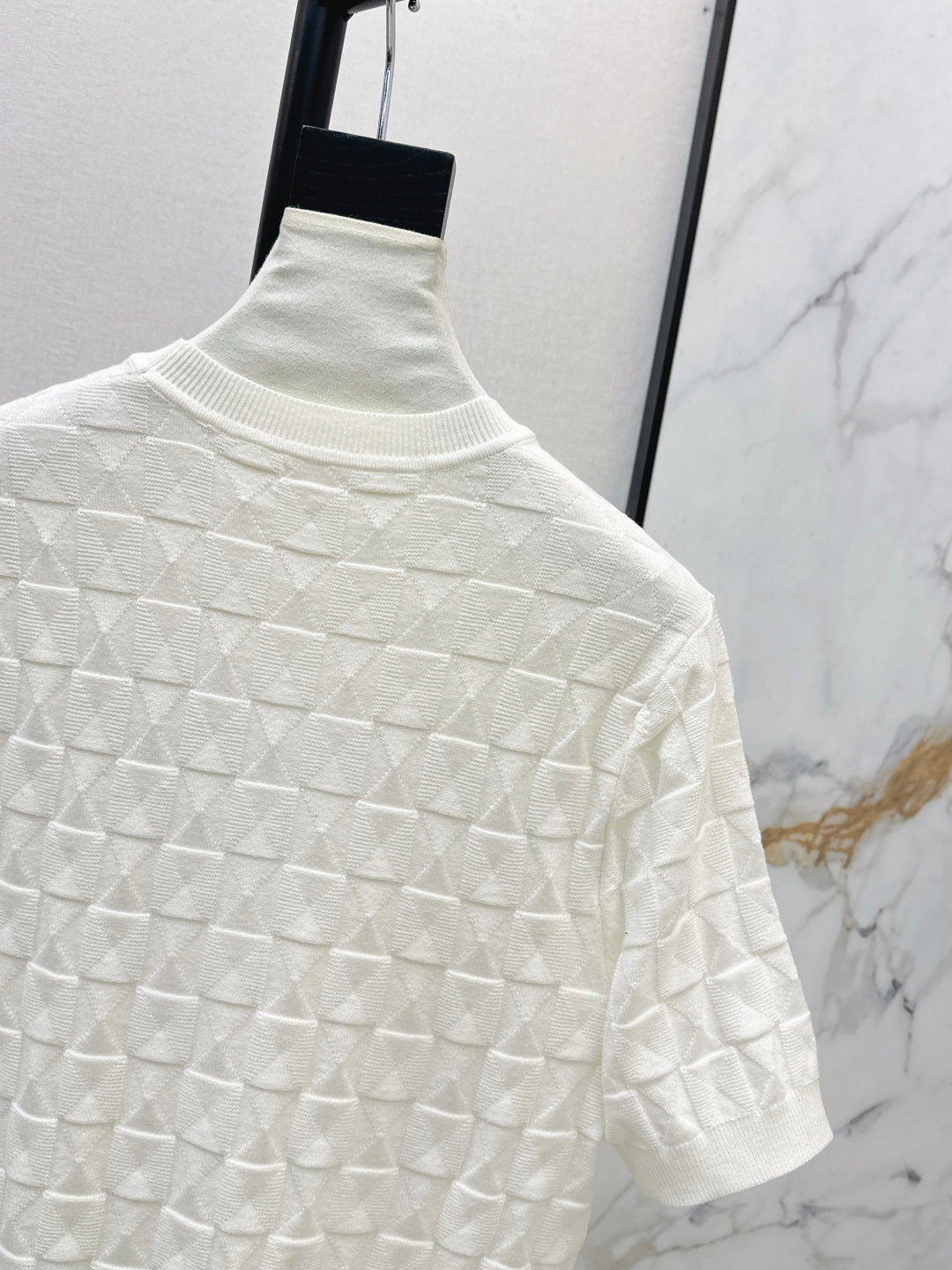 HERMES 26S SHORT SLEEVE SWEATER 544