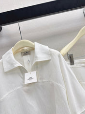 HERMES 26S SHIRT AND SKIRT SET 524