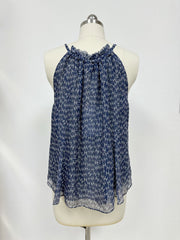 CC 25 Camisole Blue Silk