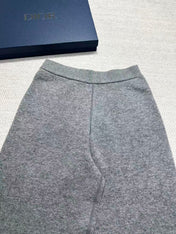 DIOR 26S REVERSIBLE WIDE-LEG PANTS 978