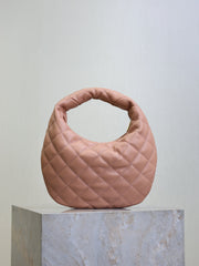 YSL 25S ICARINO 17 IN HORTENSIA QUILTED CALFSKIN GOLD HARDWRE