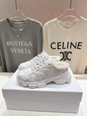DIOR CHRONO SNEAKER 25S IN WHITE LAMBSKIN AND MESH FABRIC STYLE 11