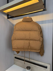 MONCLER 25S CONVERTIBLE JACKET IN BROWN 035
