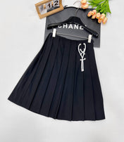 PRADA 25S PLEATED SKIRT 468