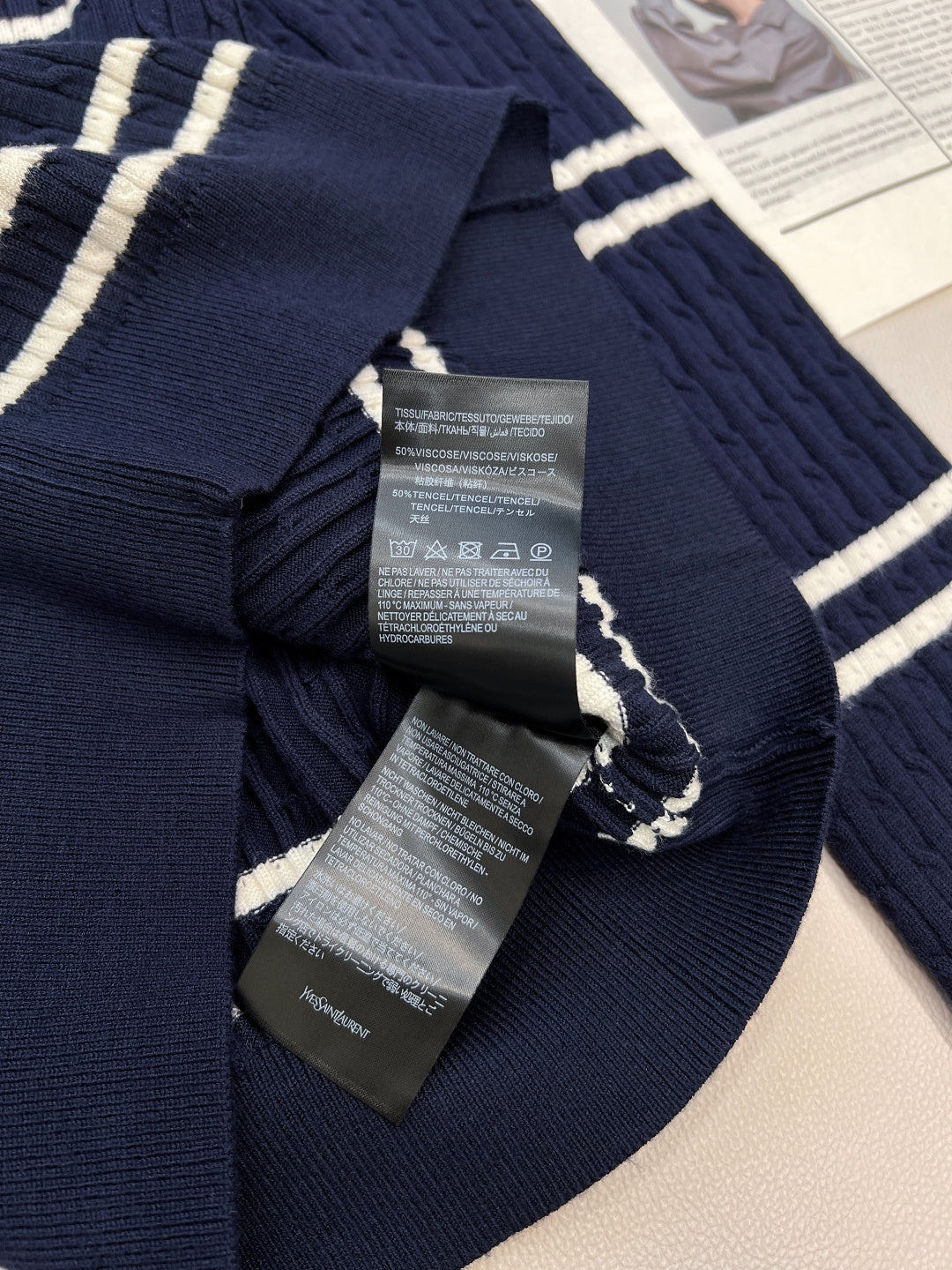 YSL 25S CARDIGAN STYLE 75