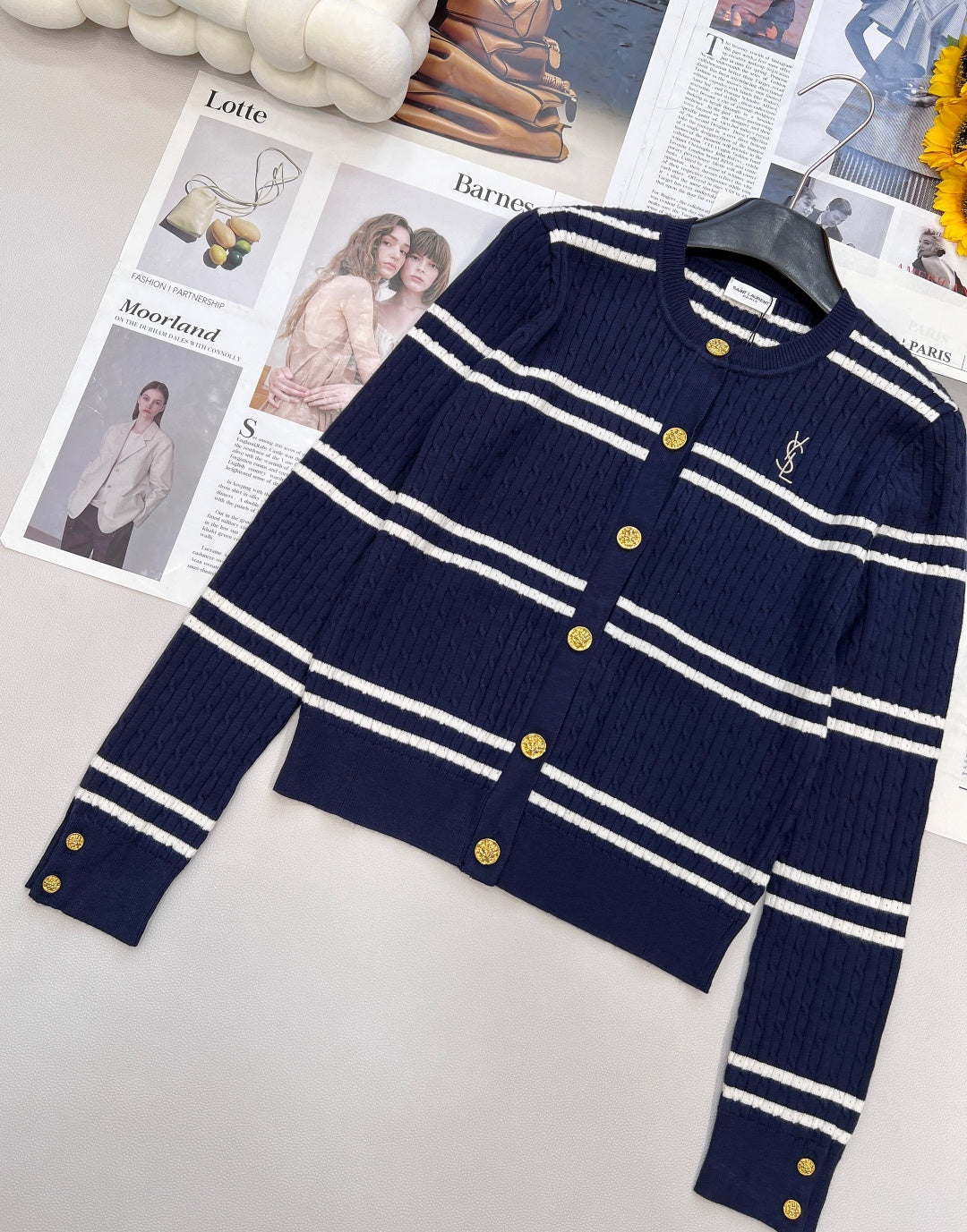 YSL 25S CARDIGAN STYLE 75