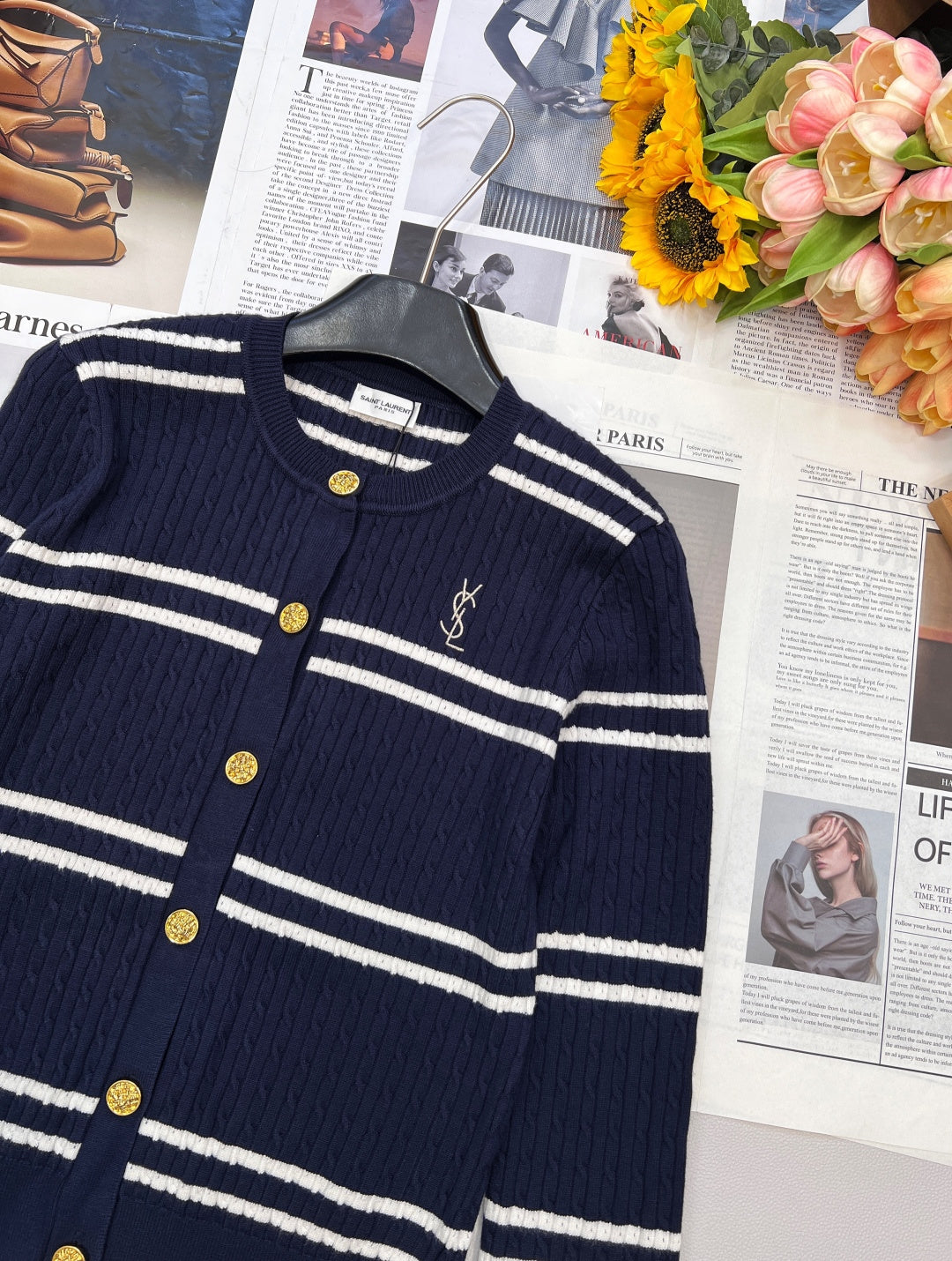 YSL 25S CARDIGAN STYLE 75