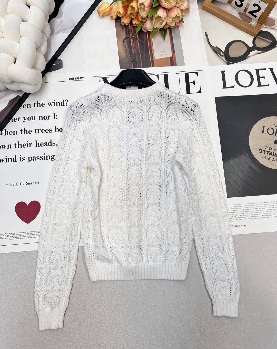 CHANEL 25S LONG-SLEEVE SWEATER 441