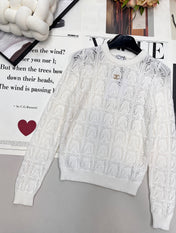 CHANEL 25S LONG-SLEEVE SWEATER 441