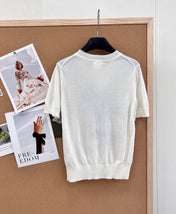 DIOR 26S SHORT-SLEEVE SWEATER 1194