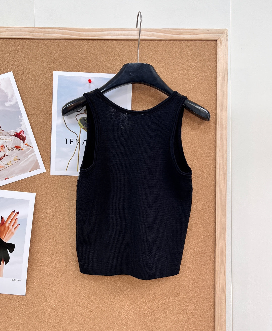 CELINE 26S SEQUIN KNIT TANK TOP 142