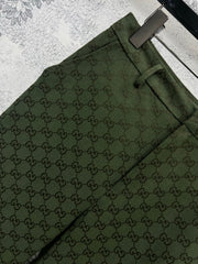 GUCCI HIGH-WAIST STRAIGHT-LEG PANTS STYLE 98
