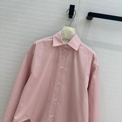 Loewe 25 Shirt Pink Cotton