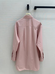 Loewe 25 Shirt Pink Cotton