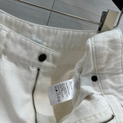 Loewe 25 Sickle Jeans White Denim Cotton
