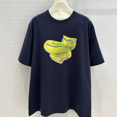 Loewe 25 T-shirt Dark Blue Cotton