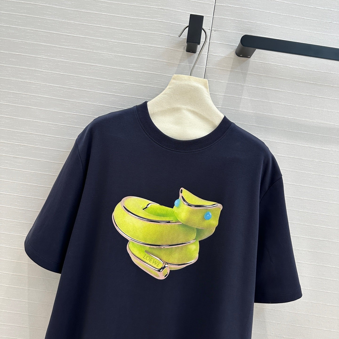 Loewe 25 T-shirt Dark Blue Cotton