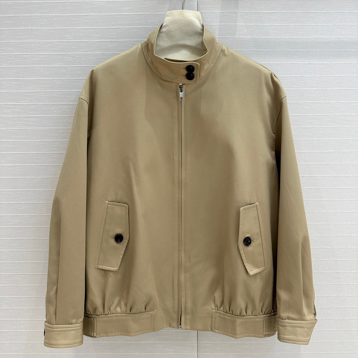 Gucci Jacket Khaki Polyester Fiber
