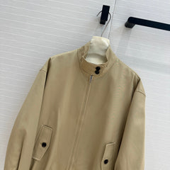Gucci Jacket Khaki Polyester Fiber