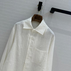 LP WHITE LINEN SHIRT 264286