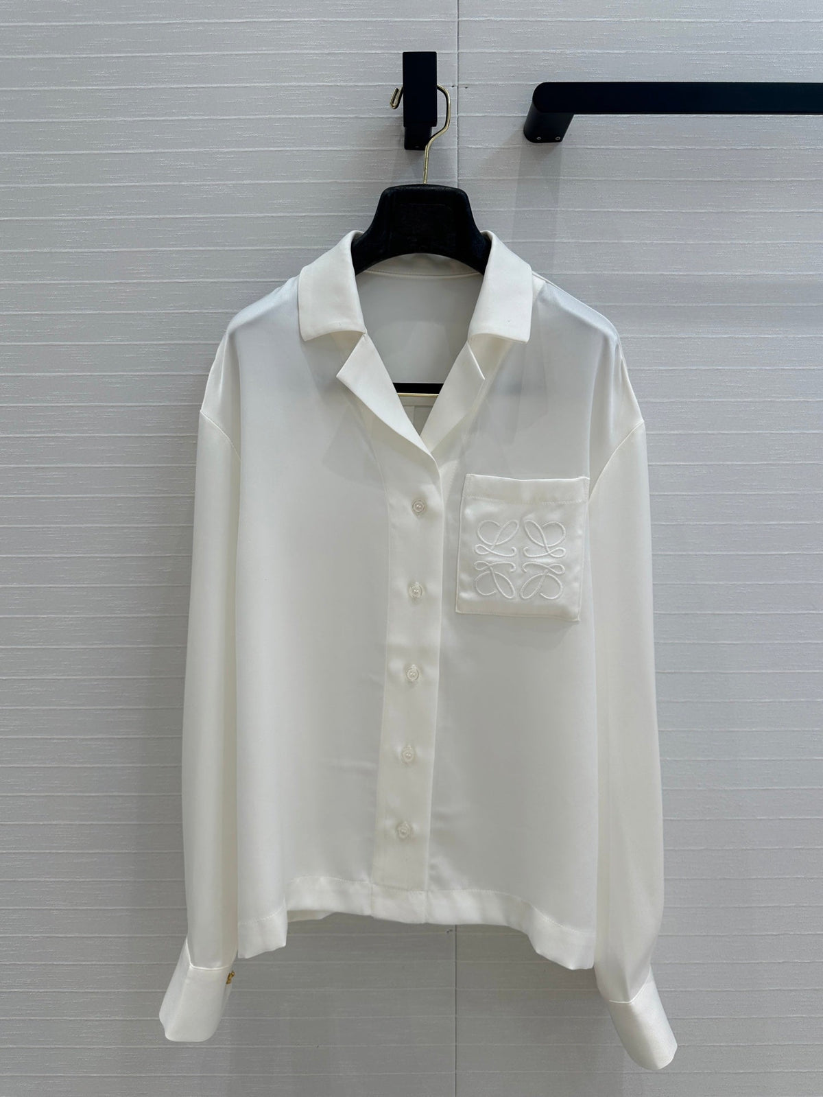 Loewe Shirt White Acetate Fiber