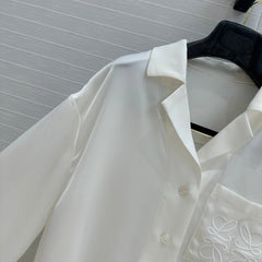 Loewe Shirt White Acetate Fiber