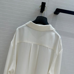 Loewe Shirt White Acetate Fiber