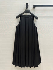 Loewe Dress Black Polyester Fiber