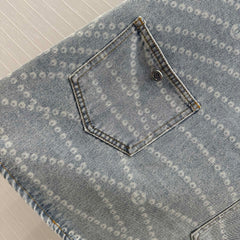 CC Denim Dress Blue Cotton
