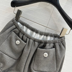 CC 25 Short Gray Cotton