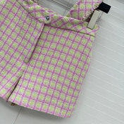 CC HIGH-WAISTED TWEED SHORTS 268288