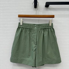 Loewe Short Green Cotton