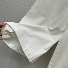 Loewe Wide-leg Pants White Cotton