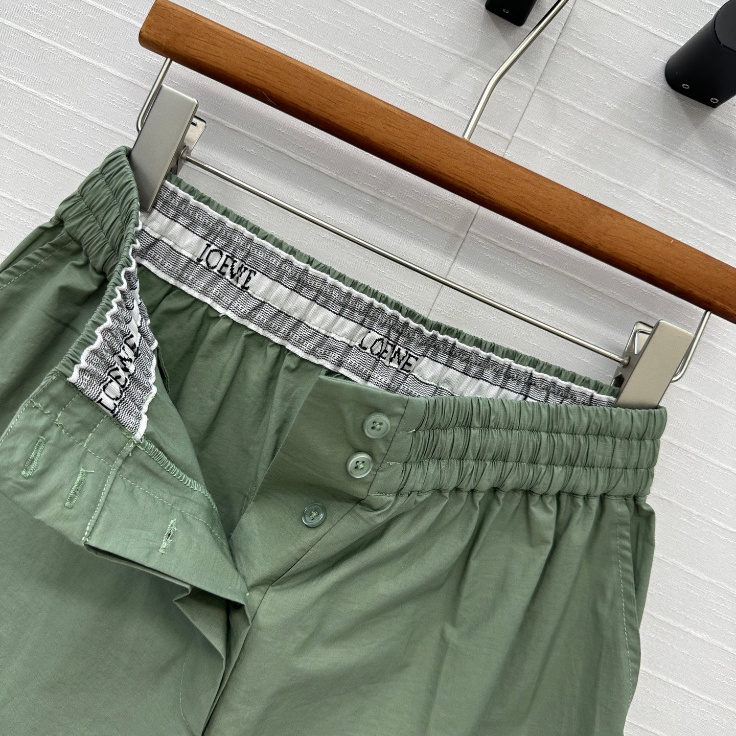 Loewe Short Green Cotton