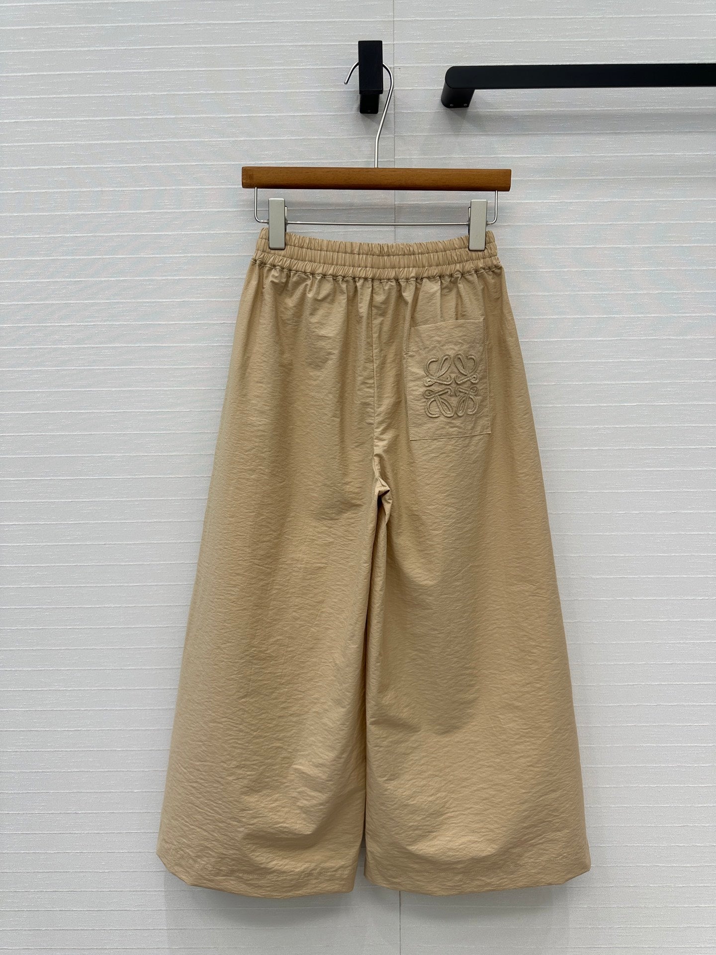 Loewe Pants Khaki Cotton